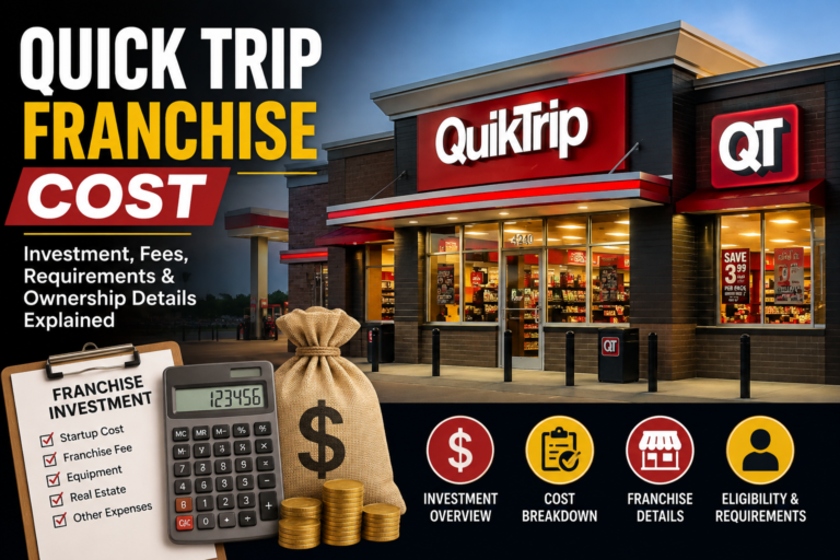 quick trip franchise cost