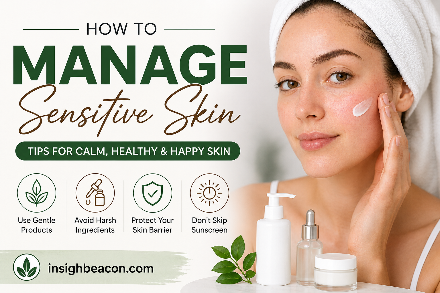 How to Manage Sensitive Skin Without Complicating Your Routine