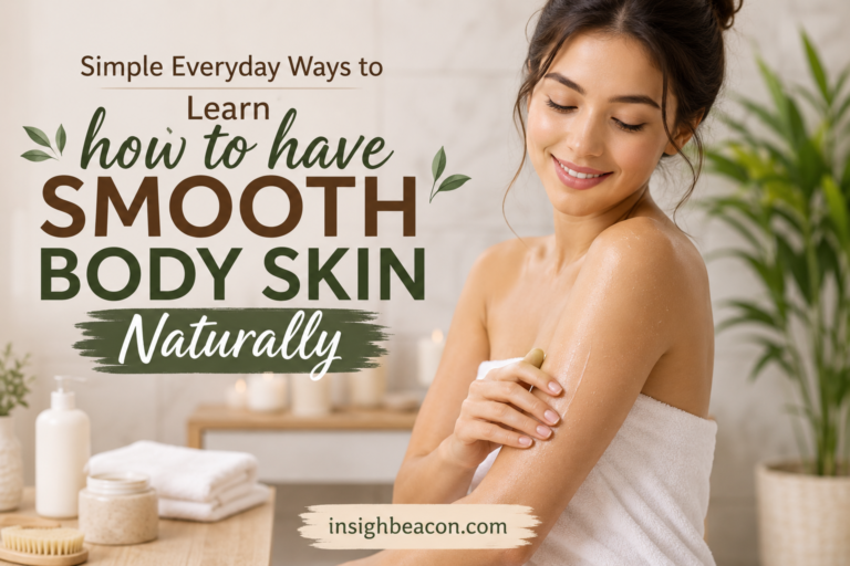 how to have smooth body skin