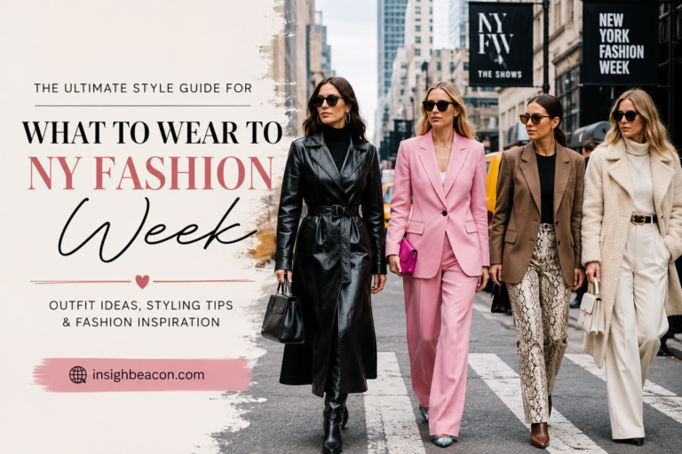 what to wear to NY Fashion Week