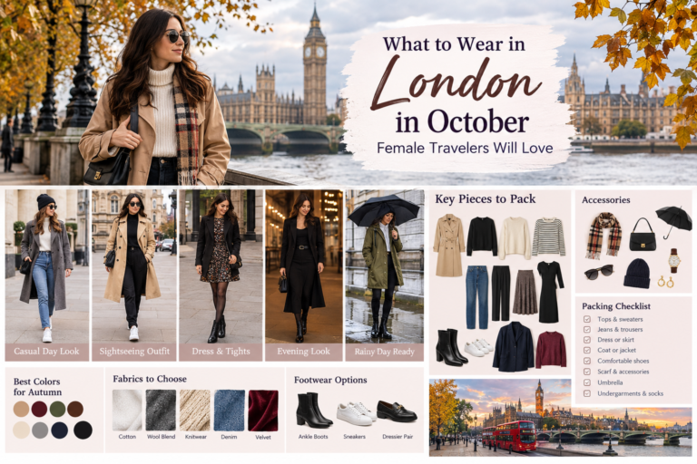 What to Wear in London in October