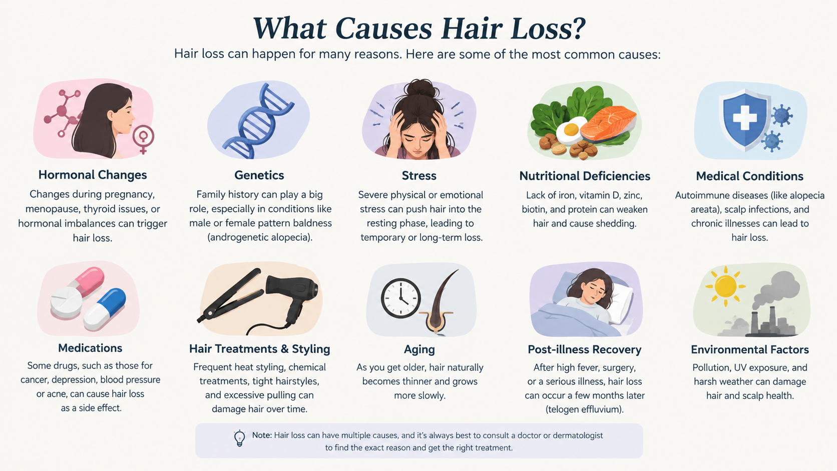 What causes hair loss